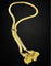 Collier Important collier chaîne serpent en or rose des années 40 58 Facettes