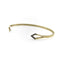 Bracelet Bracelet manchette en or 14 carats serti de diamants par Kimberly Doyle 58 Facettes A2001T