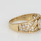 Bague 49.5 Bague vigne diamant vintage en or jaune 58 Facettes G13617