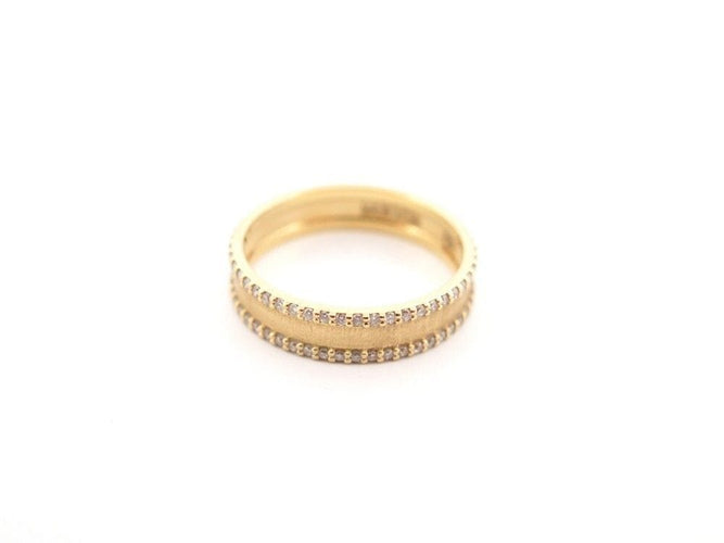 Bague 52 bague MAUBOUSSIN la vie parisienne en or diamants 58 Facettes 259045