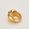 Bague 48 Bague or jaune et rubis de synthèse 58 Facettes SBR1625
