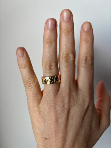 Bague 49 BULGARI - Bague Parentesi en or 58 Facettes