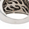 Bague 54 Bague Jonc Or blanc Diamant 58 Facettes 2841920CN