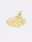 Pendentif JOE DESCOMPS Médaille femme Art Nouveau or jaune 58 Facettes 1102.2