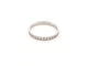 Bague 55 bague MAUBOUSSIN alliance parce que je l'aime en or blanc diamants 58 Facettes 263993