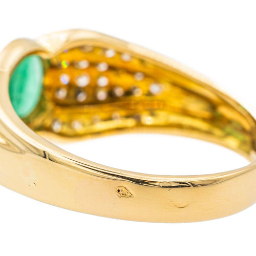 Bague 57 Bague Or jaune Emeraude 58 Facettes 3140416CN