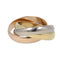 Bague 50 CARTIER - bague trinity classique 3ors 58 Facettes 4124