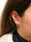 Boucles d'oreilles Boucles d’oreilles vintage en or, perles de Tahiti et tourmalines roses 58 Facettes 391.9