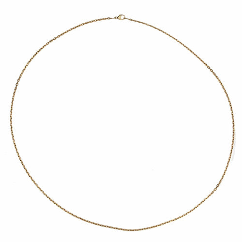 Collier Longue chaine maille forçat 58 Facettes CVCH28