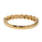 Bague 52 Bague Demi alliance Or jaune Diamant 58 Facettes 2897410CN