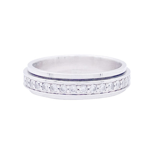Bague 51 Bague Piaget "Possession" or blanc, diamants. 58 Facettes 33697
