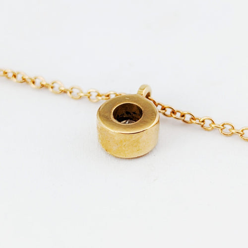 Collier Collier or rose et diamant 58 Facettes 32169