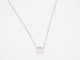 Collier collier FRED success mini etrier en or blanc & diamants noirs 58 Facettes 260186
