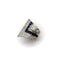 Bague 52 Art Deco Platinum Topped Diamond and Sapphire Ring with 14K Gold Shank 58 Facettes
