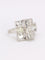 Bague 54 Bague pont diamants taille ancienne 58 Facettes 1153.15