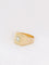 Bague 56.5 Bague chevalière vintage en or et diamants 58 Facettes J142
