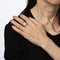 Bague 53 Bague victorienne antique en or rose avec pierre de lune 58 Facettes G14100