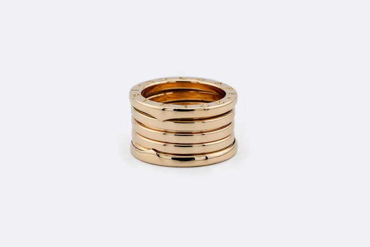 Bague Oro Giallo / 12 Anello Bulgari B.Zero 1 in oro giallo 58 Facettes anl804