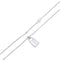 Collier Collier Hermès "Kelly Cadenas" or blanc, diamants. 58 Facettes 33483