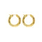 Boucles d'oreilles Boucles d'oreilles créoles bombées 58 Facettes 37697