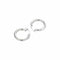 Boucles d'oreilles BOUCLES D'OREILLES CRÉOLES OR BLANC 58 Facettes BO/230118