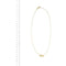 Collier Collier en or jaune avec pendentif rectangulaire et diamant 58 Facettes 38422