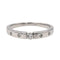Bague 56 Bague Or blanc Diamant 58 Facettes 3904632CN