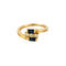 Bague 51 Bague saphirs et diamants brillants or jaune 58 Facettes 2086217
