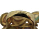 Bague 54 bague en or jaune 18k t54 sertie 5 pierres & 150 diamants 1.05ct 58 Facettes 268939