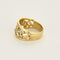 Bague 53 Bague en Or jaune et diamants 58 Facettes LJ 25- 291