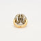 Bague 50.5 Bague en or jaune, platine et diamants. 58 Facettes
