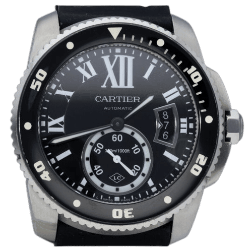 Montre Cartier Montre Calibre De Cartier Diver 58 Facettes MT42727