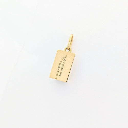 Collier Collier Cartier 1/8 oz en or jaune et diamant 58 Facettes 32036