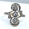 Bague 51 Bague en or 18 carats et diamants, vers 1900 58 Facettes AB178