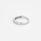 Bague 53 Alliance semi-pavée en or jaune, or gris et diamants 58 Facettes CLA0366