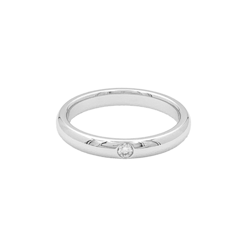 Bague 51 Alliance Harry Winston, platine, diamant. 58 Facettes 34728