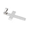 Pendentif Pendentif Croix Or blanc 58 Facettes 4007873CN