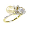 Bague 49 Bague vintage Belle Époque en diamant et perle 58 Facettes 21208-0556