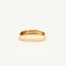 Bague 54 Bague carrée or jaune diamants 58 Facettes AB21