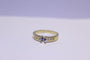 Bague 51 Bague Diamants et oxyde de zirconium 58 Facettes