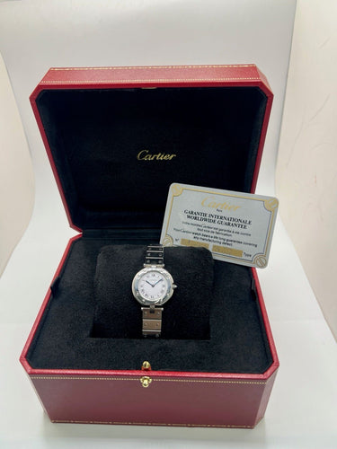 Montre Cartier Santos Vendome 8192 58 Facettes