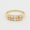 Bague 55 Bague Or Jaune avec Diamants 58 Facettes RÉF 6066/16