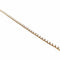 Bracelet ligne Cartier, or jaune et diamants.