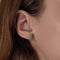 Boucles d'oreilles Boucles d'oreilles en or blanc et diamants 58 Facettes