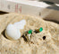 Boucles d'oreilles Puces d'oreilles Emeraude 58 Facettes
