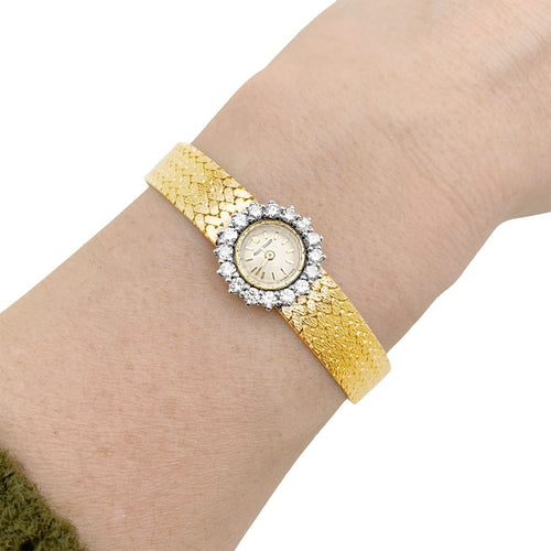 Montre Montre Jaeger Lecoultre x Jean Eté, or jaune, platine, diamants. 58 Facettes 35174