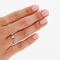 Bague 48 BAGUE EN OR BLANC 18 CARATS 58 Facettes REF 8022/19