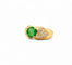 Bague 50 Bague en or jaune, émeraude et diamants 58 Facettes