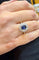 Bague 54 Bague ancienne en or 18 carats saphir et diamants 58 Facettes