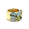 Bague 55 POMELLATO - BAGUE "SASSI" TOPAZE PERIDOT AIGUE-MARINE 58 Facettes RÉF 1_0002311/1